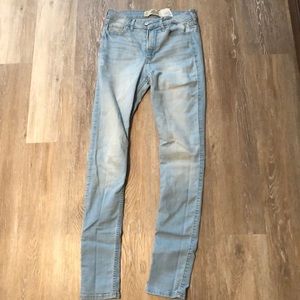 Hollister high rise super skinny jeans